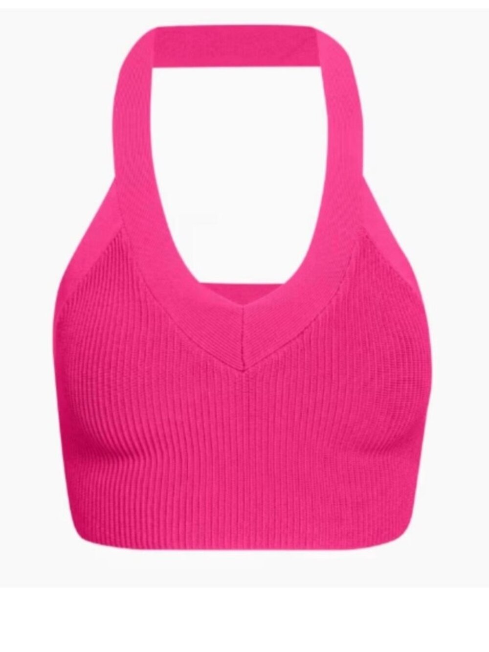 Knit Halter Top XL NWT
